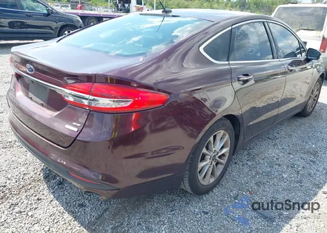 2017 Ford Fusion Se из США, поврежденный, VIN 3FA6P0HD8HR205676